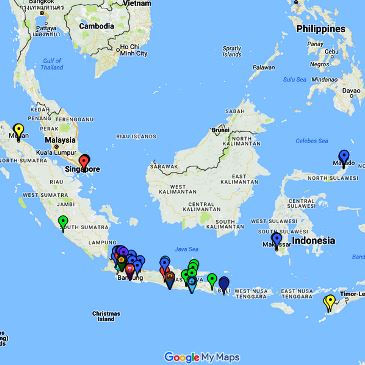 Lokasi dan Peta Kelas Malam Nomor